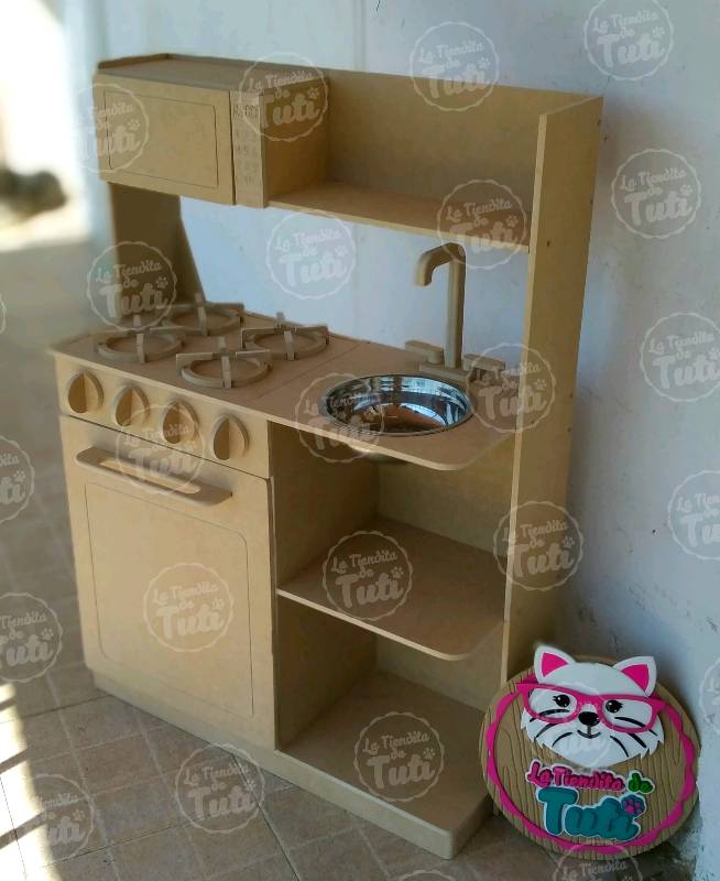 Cocinas de mdf para niñas outlet