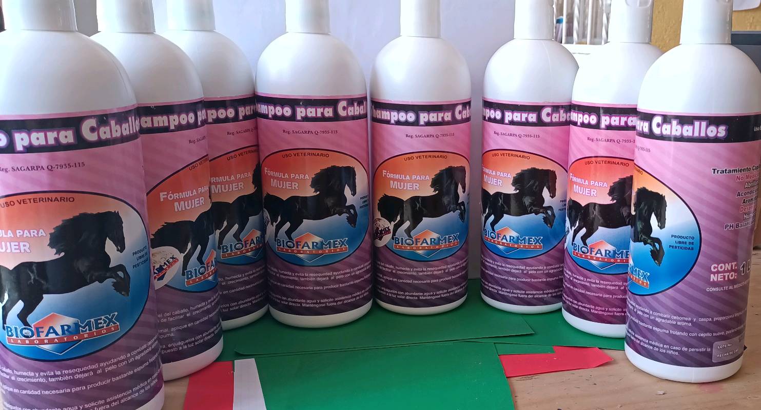 Shampoo para caballo o para mujer en Tuxtla Gutiérrez