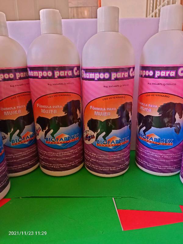 Shampoo para caballo o para mujer en Tuxtla Gutiérrez