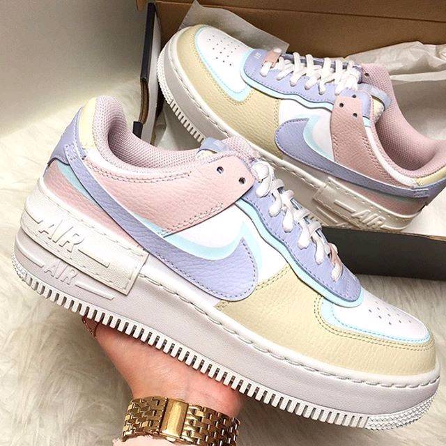 Zapatillas nike air force shadow pastel clearance