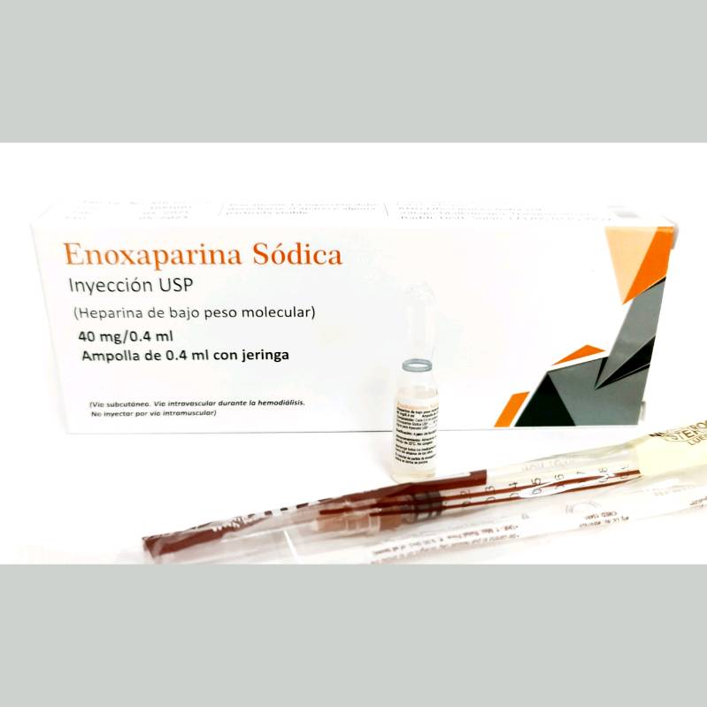 ENOXAPARINA SODICA 40mg/0.4ml X 1 Ampolla De 0.4ml + Jeringa En BARCELONA