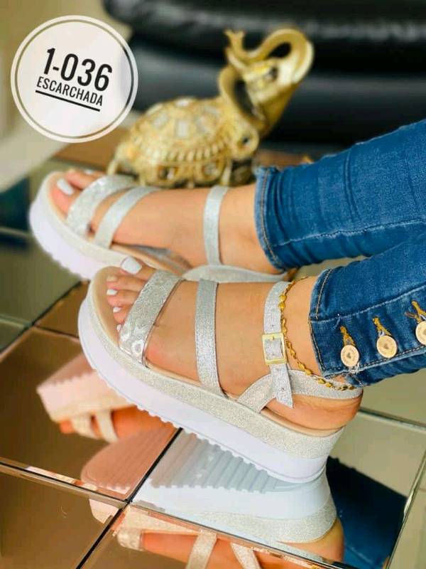 Sandalias bajas mujer
