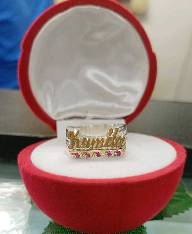 Anillos de oro con tu nombre deals