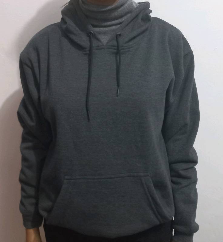 Sudadera gris sale oxford