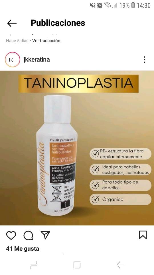 Keratina taninoplastia top