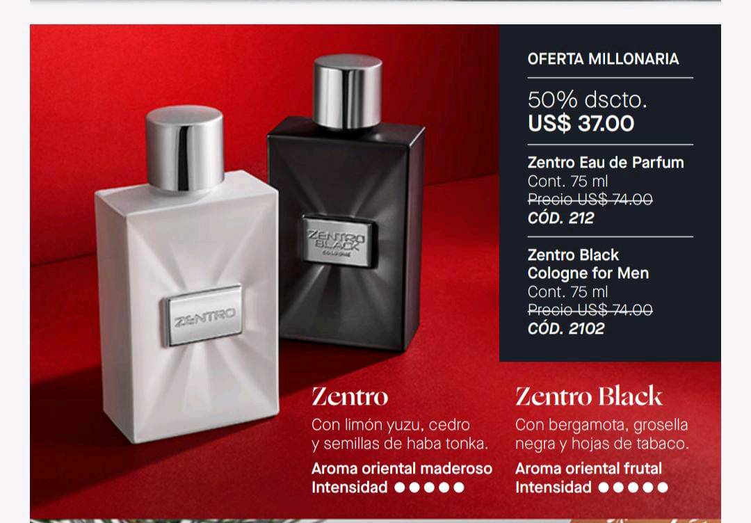 Colonia zentro yanbal precio best sale