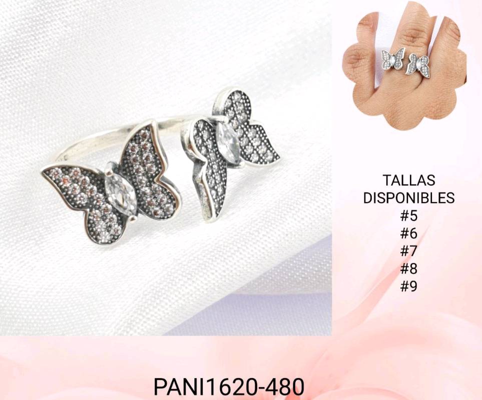Anillo mariposa pandora online