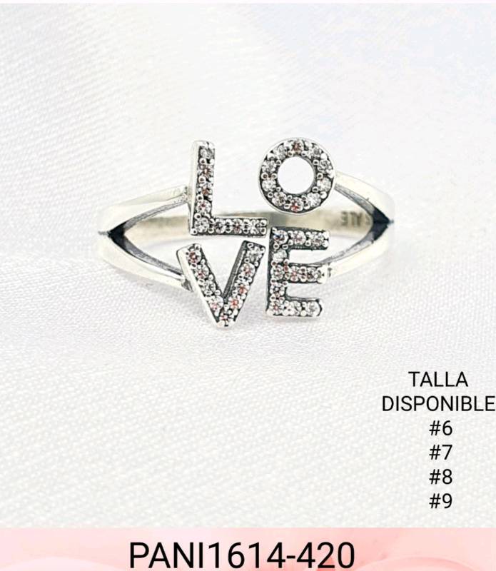 Anillo love pandora deals