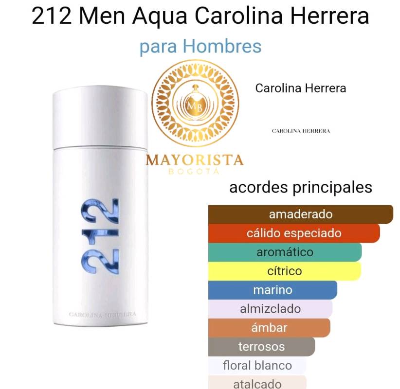 212 aqua on sale hombre