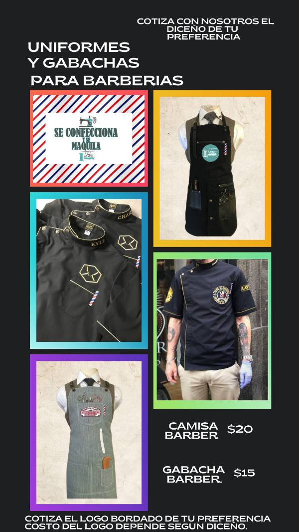 Camisa online para barbero