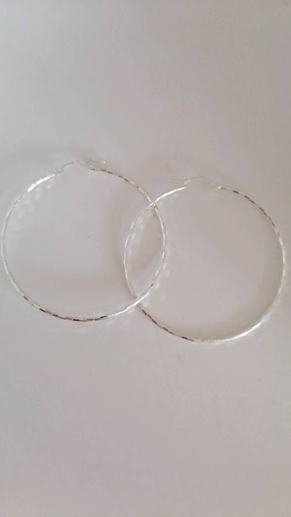 Argollas grandes hot sale