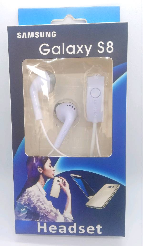 Aud fonos Samsung s8 con caja