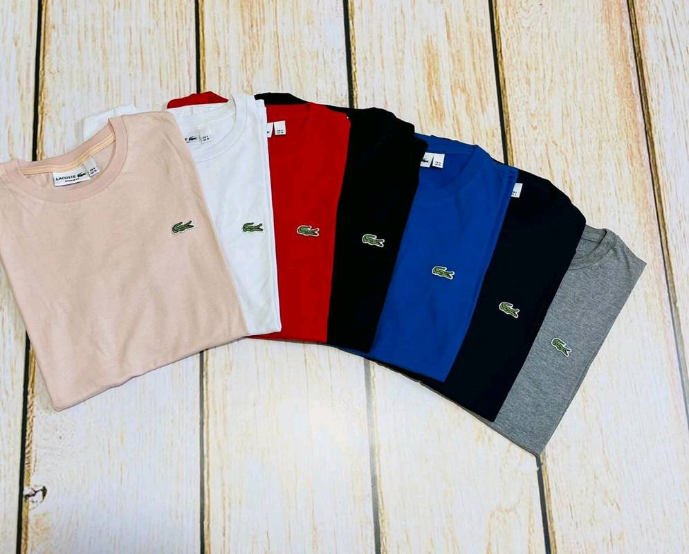 Remeras lisas sale lacoste