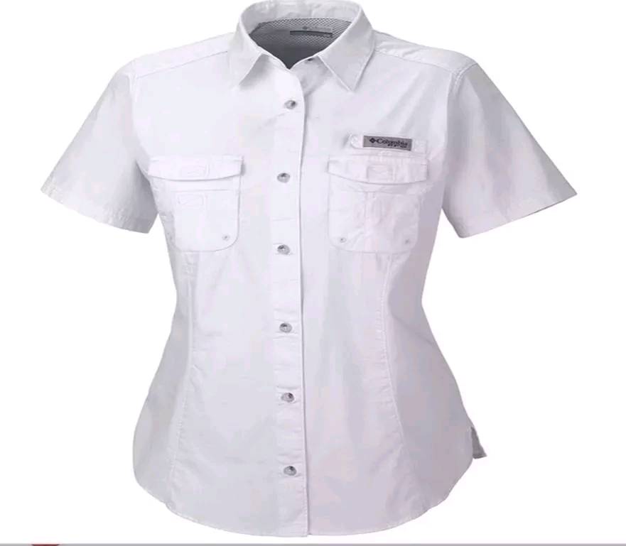 Camisa tipo deals columbia blanca