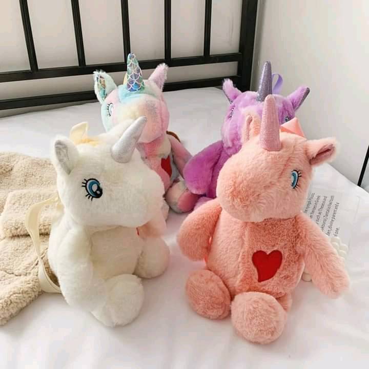 Mochila Peluche Unicornio en Lima