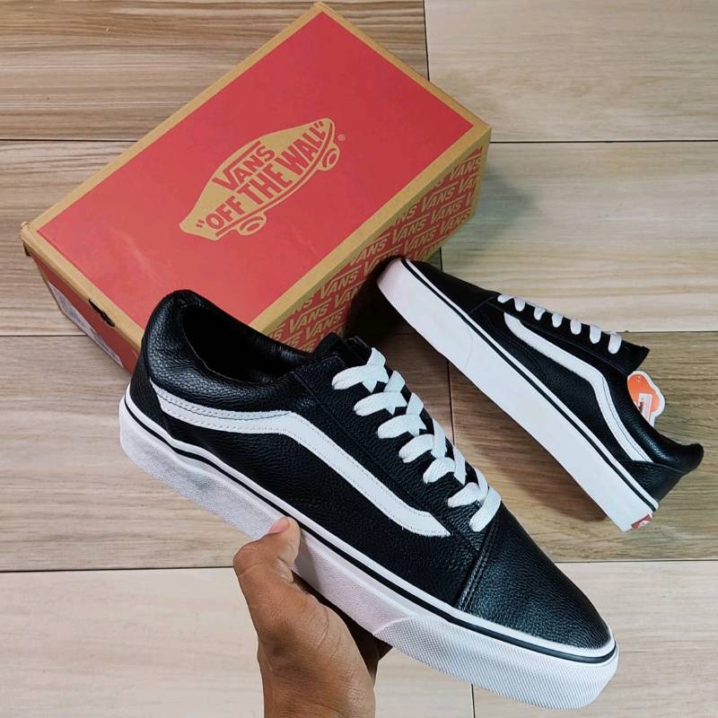 Vans en cuero top