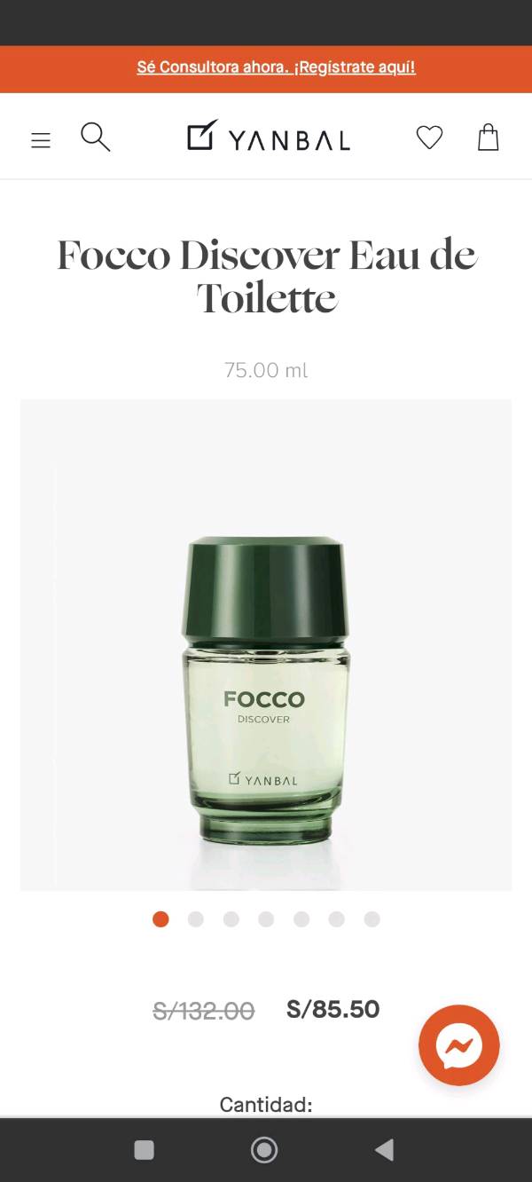 Perfume focco online yanbal precio