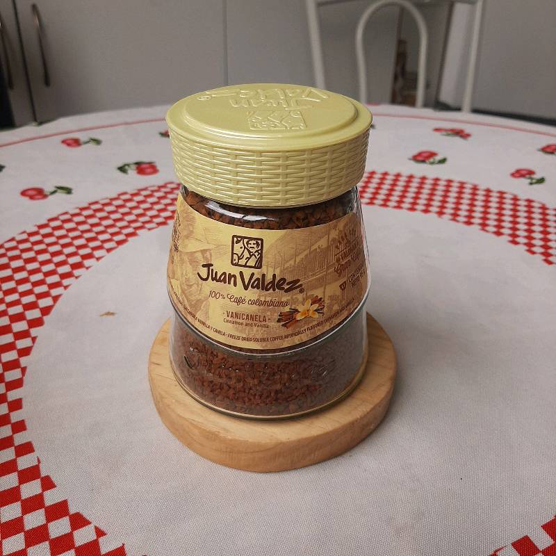 Café Juan Valdez, sabor VAINILLA/CANELA en Quito