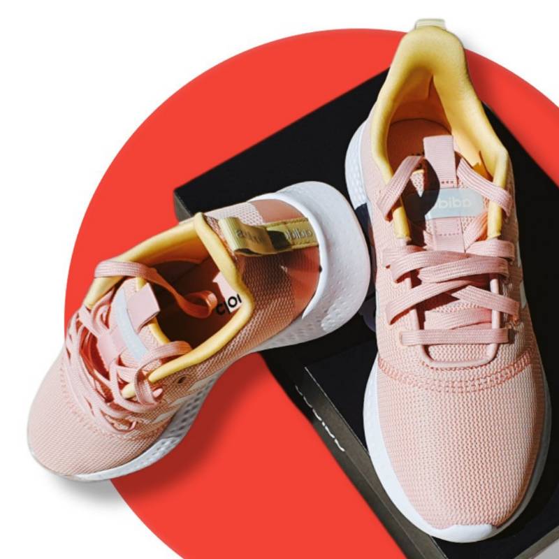 Tenis adidas rosados outlet