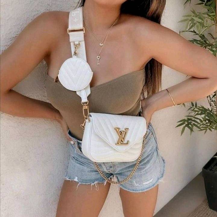 Bolso lv store blanco