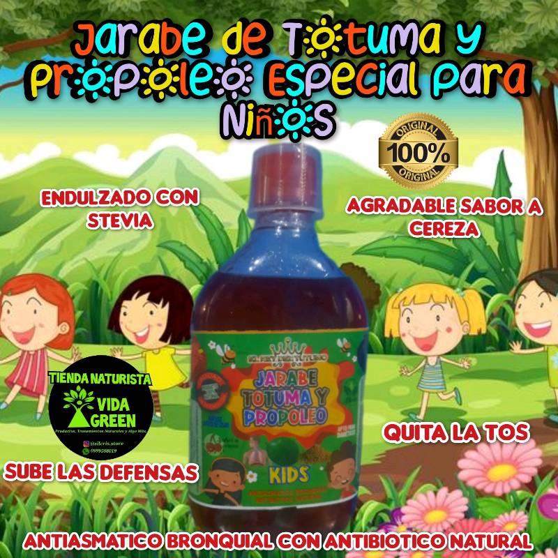 Jarabes de Totuma y Gengibre y Propóleo en Durán