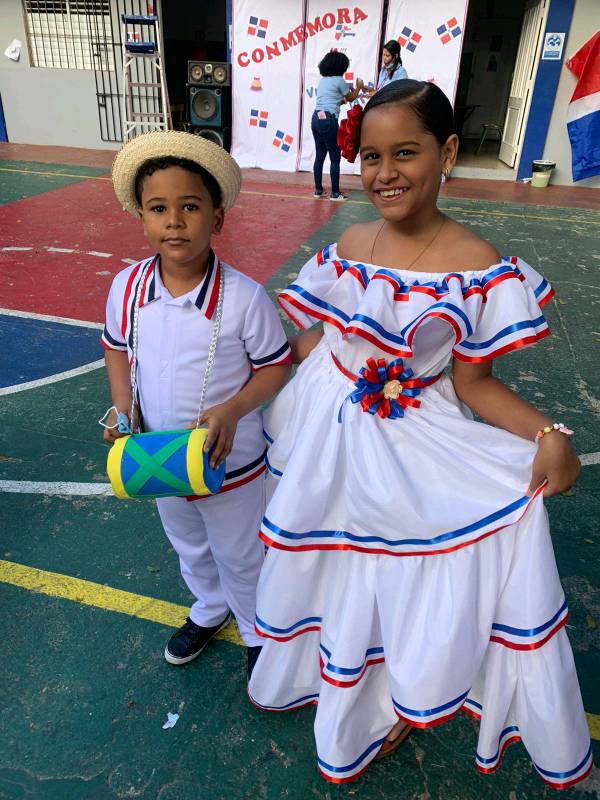 Traje tipico Rep. Dominicana en Santo Domingo