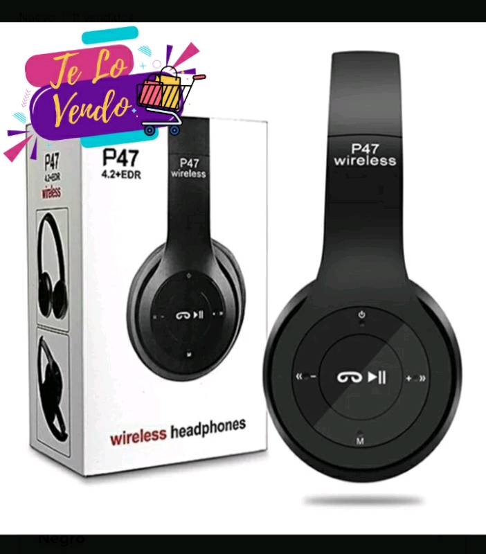 Auricular Bluetooth P47 Vincha Sd RadioFm Inalambrico en Buenos Aires