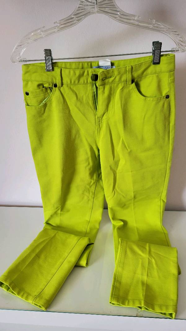 Pantalon verde fosforescente best sale