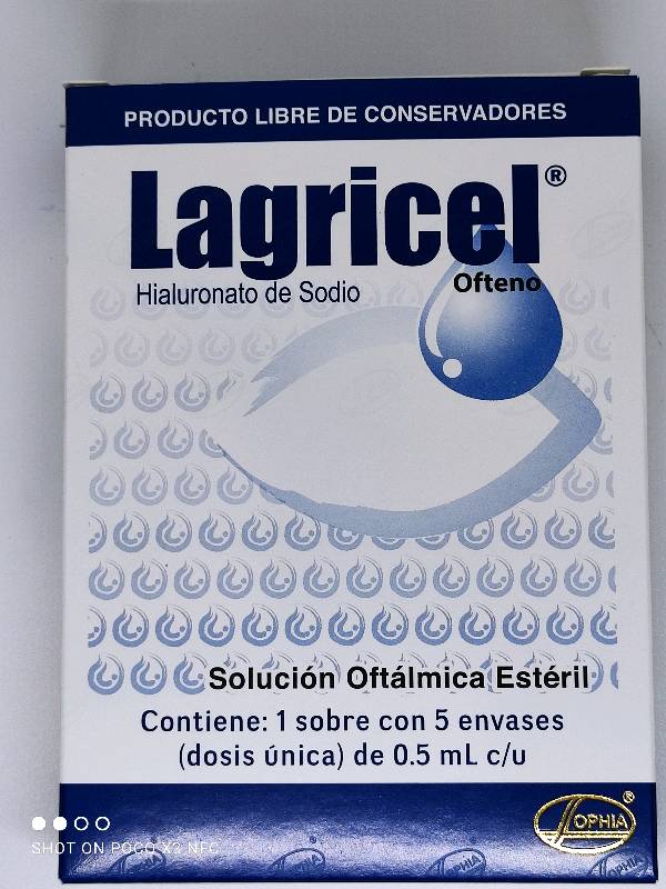 Lagricel oftalmico top precio