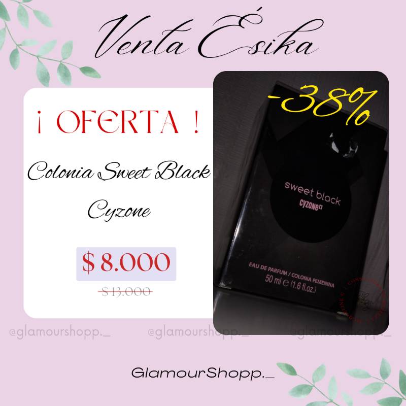 Colonia sweet black cheap