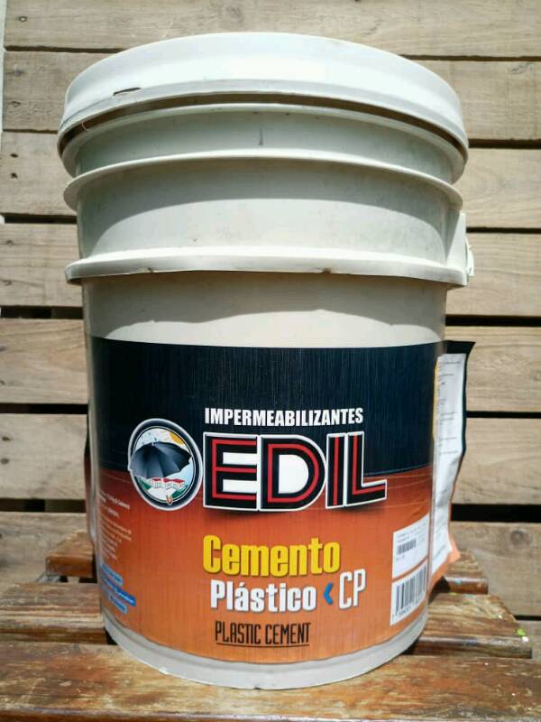 Cemento Plástico 5gal Marca Edil en Maturín