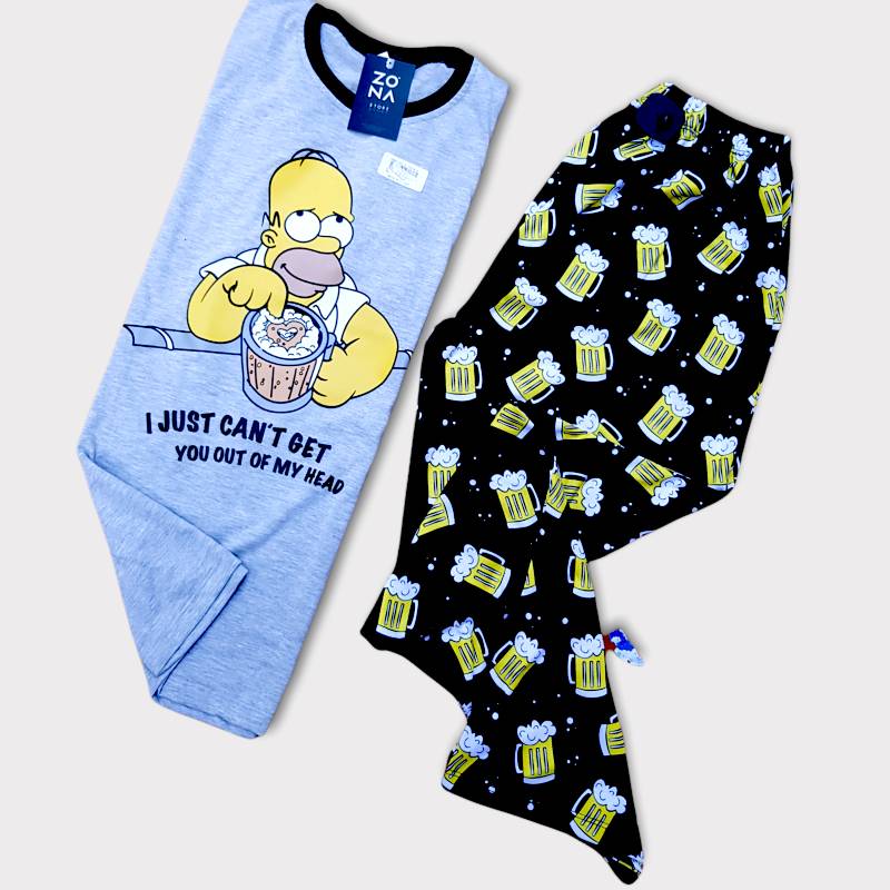 Pijamas de hot sale homero simpson