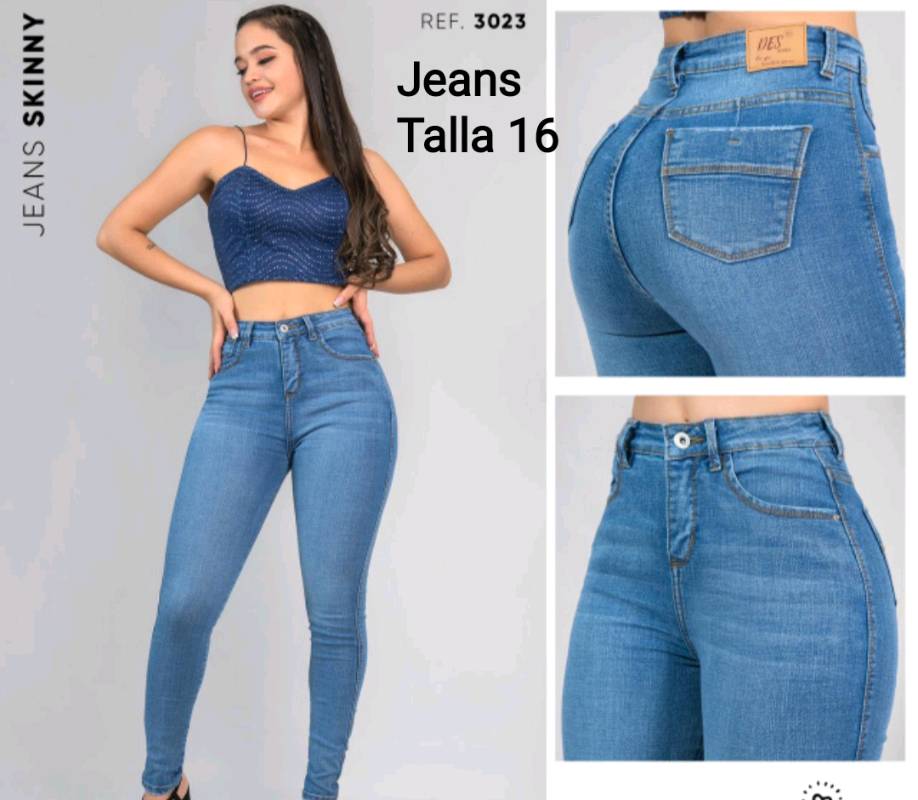 Jeans talla best sale 16 mujer
