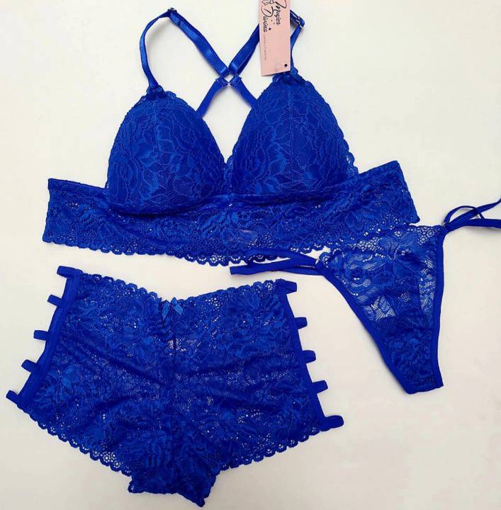Lenceria azul cheap
