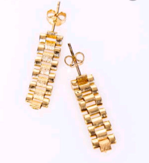 Aretes rolex originales sales