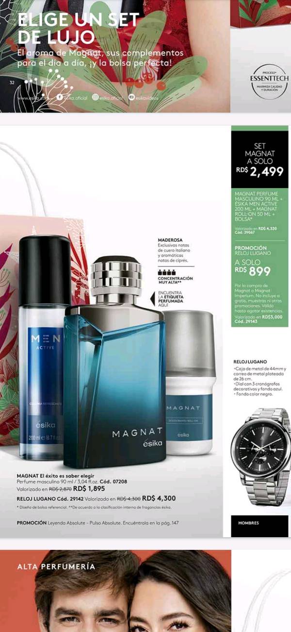 Perfume Magnat en Concepcion de La Vega