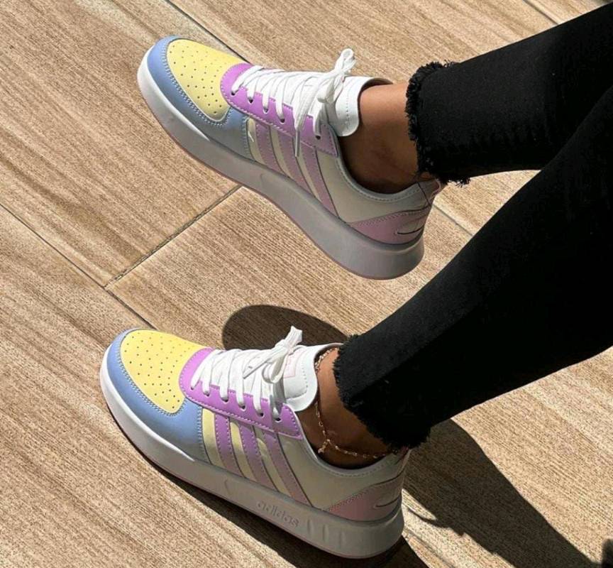 Adidas de cheap colores mujer