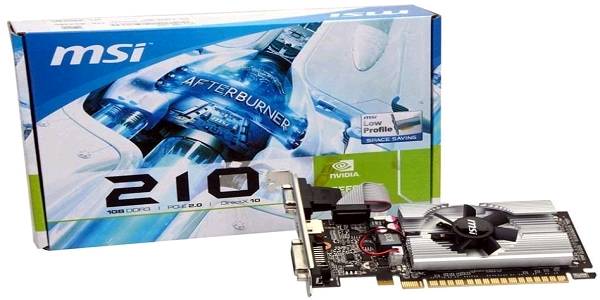 Tarjeta de hotsell video msi n210
