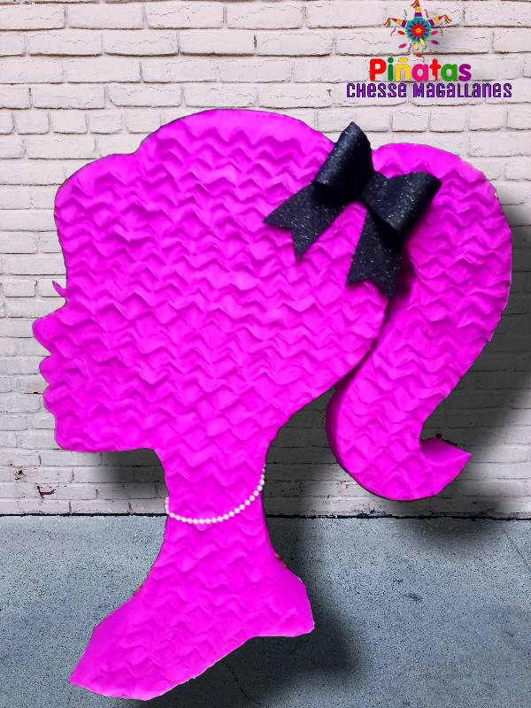Silueta de la barbie sale