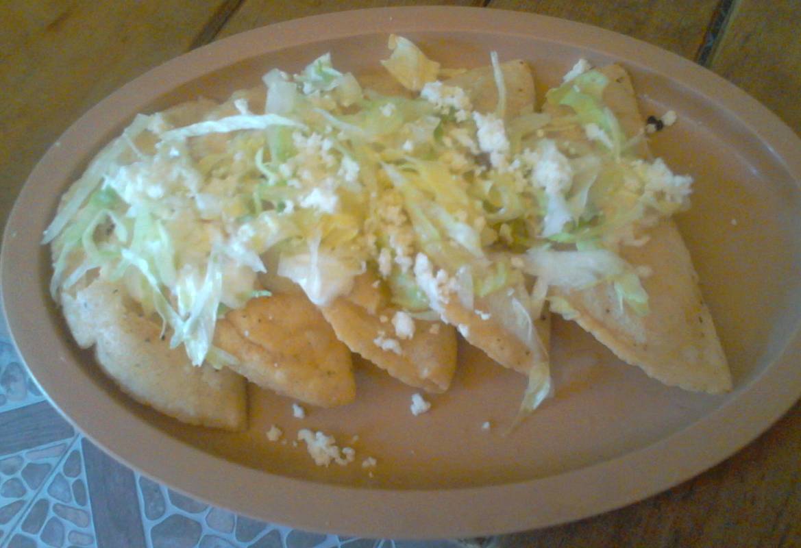 Quesadilla frita en Coyutla