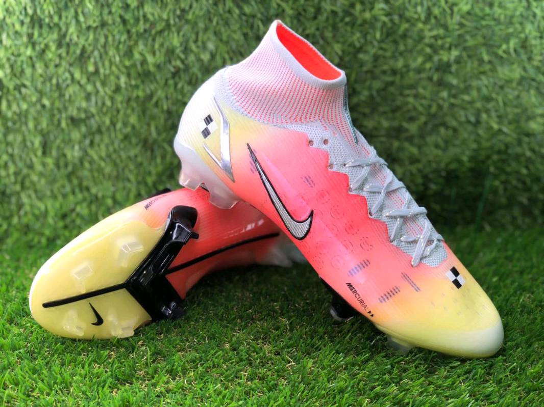 Guayos nike sale en bota rosados