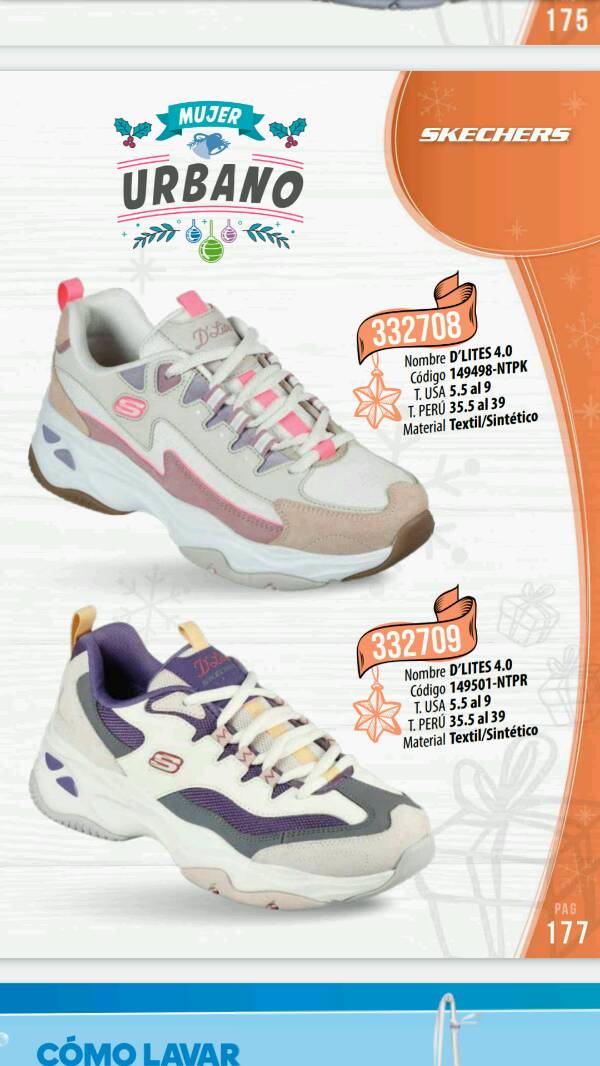 Calzado skechers sale precios 5.5