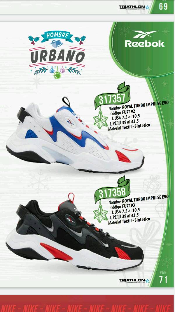 Reebok royal turbo impulse discount evo