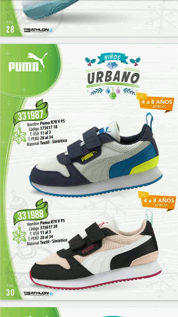 Zapatillas puma para niños peru online