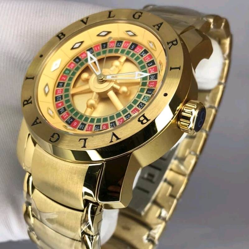Reloj bvlgari dorado deals