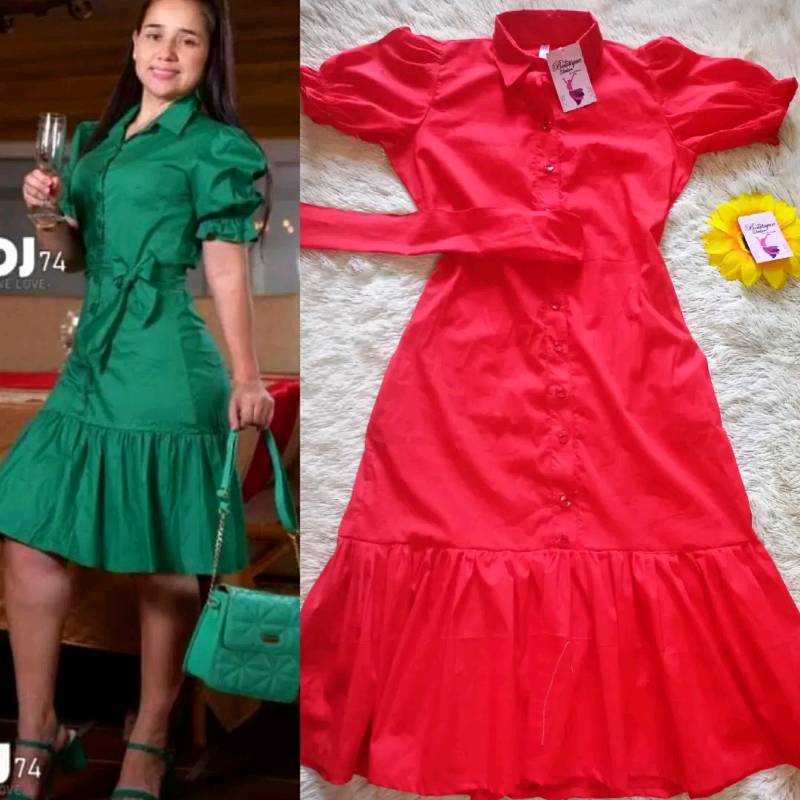 Vestidos en hotsell tela popelina