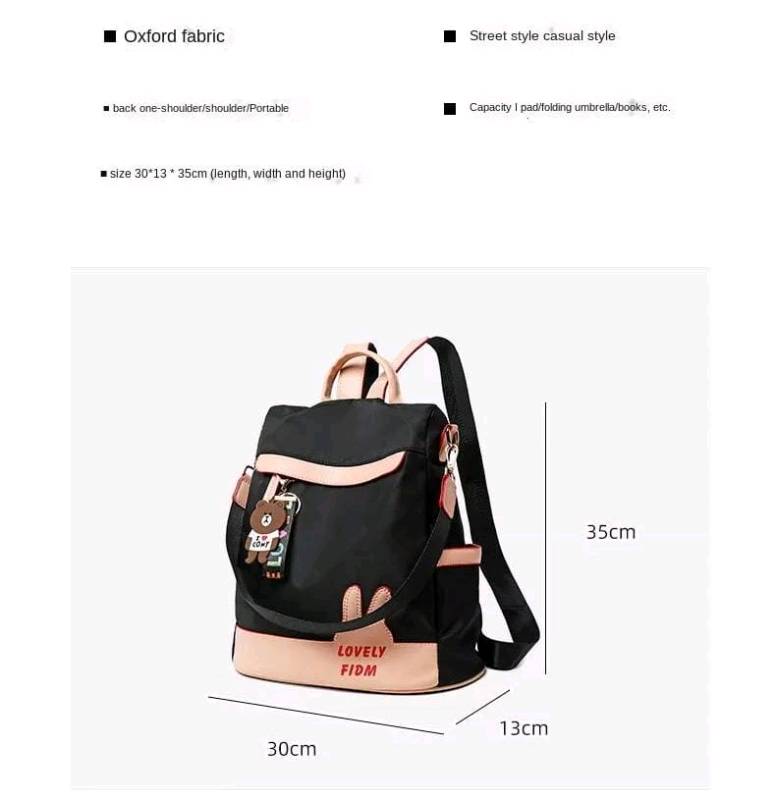 Mochila antirrobo Oxford en Iquitos