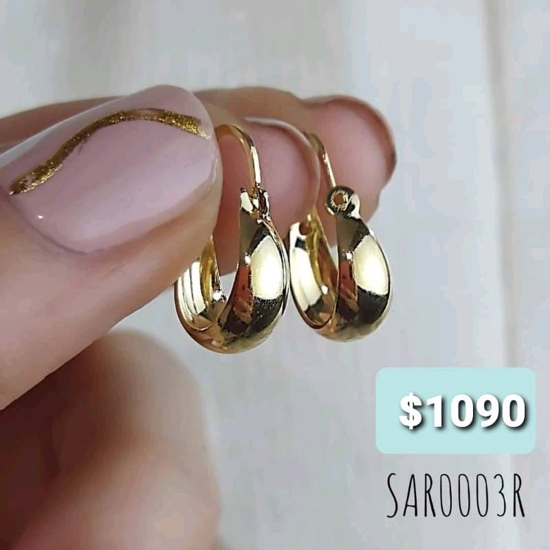 Aros argollas chiquitas deals