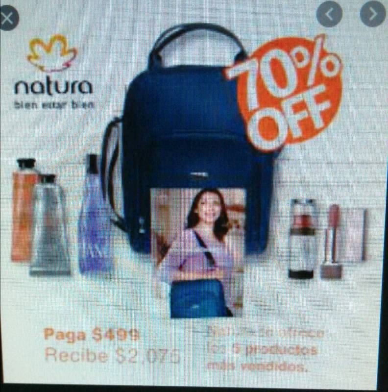 Bolso de store inicio natura