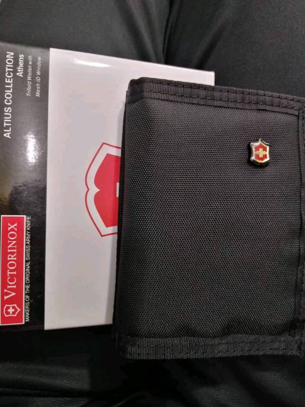 Billetera Victorinox lona negro en Caracas
